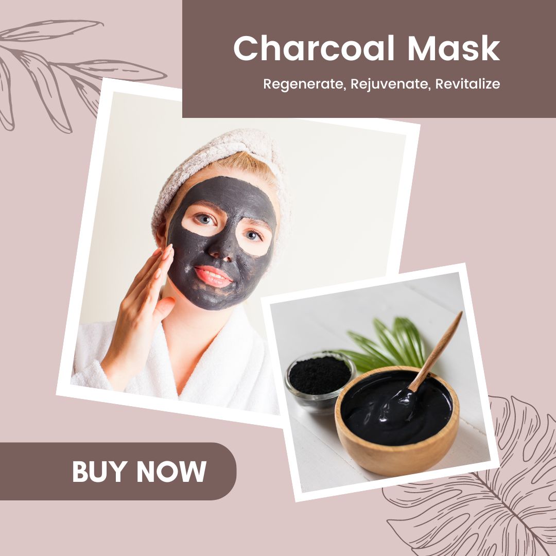 Buy Activated Charcoal Online in South Africa 3 Activated charcoal face mask made with charcoal powder and water