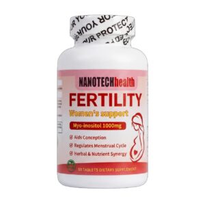Womens wellness tablets 60 bottle on a white background